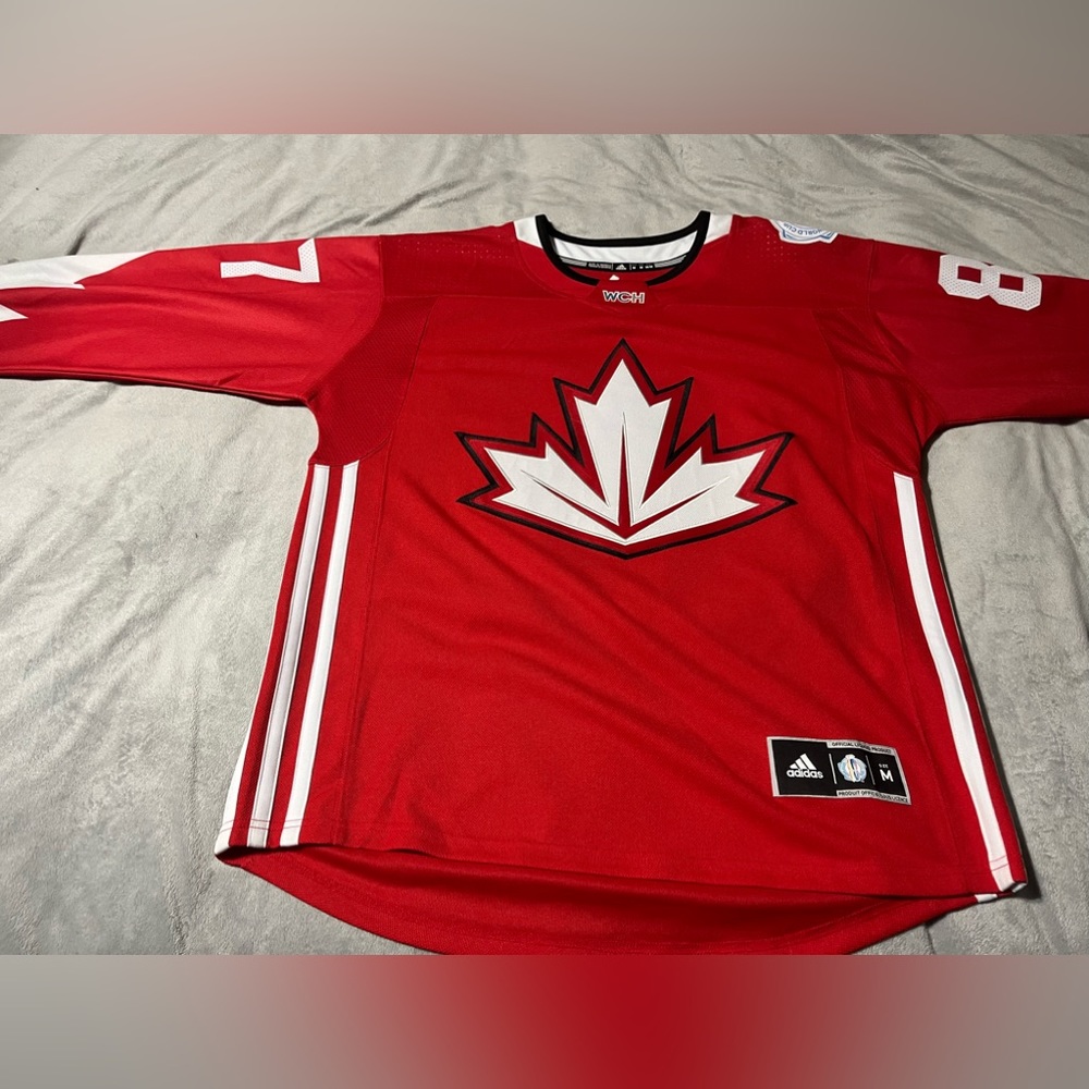 Sidney Crosby canada 2016 world cup hockey jersey size medium